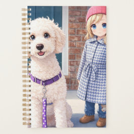 Anami Planner Girl & Puppy Small Best Friends 