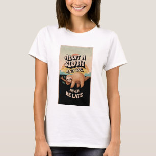 Anamma en sengångare och du kommer aldrig för sent t shirt