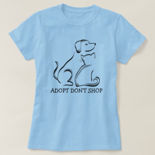 Anamma Inte – Köp Inte Hund- och Katt-T-Shirt T Shirt