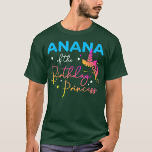 Anana från Birthday Princess Bday Unicorn Mor T Shirt