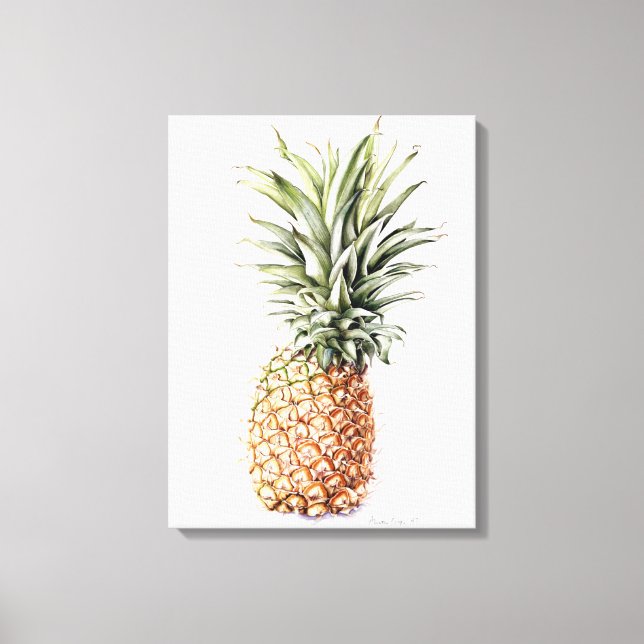Ananas 1997 canvastryck (Framsida)