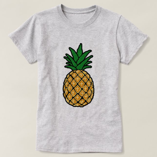 Ananas #1 tee shirt (Design framsida)