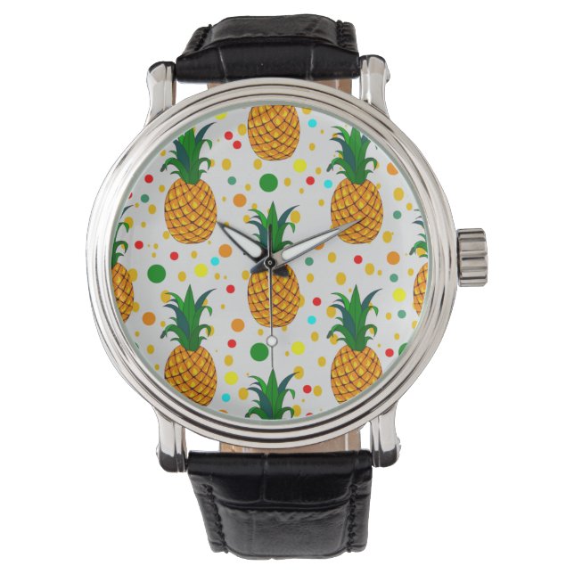 ananas 2 armbandsur (Framsida)