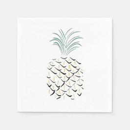 Ananas Abstrakt Art Pappersservett