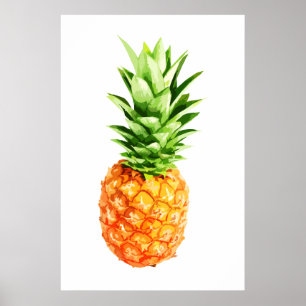 Ananas, ananas poster, ananas canvas. poster