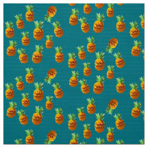 Ananas Anpassningsbar Polyester Weave Fabric