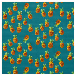 Ananas Anpassningsbar Polyester Weave Fabric Tyg