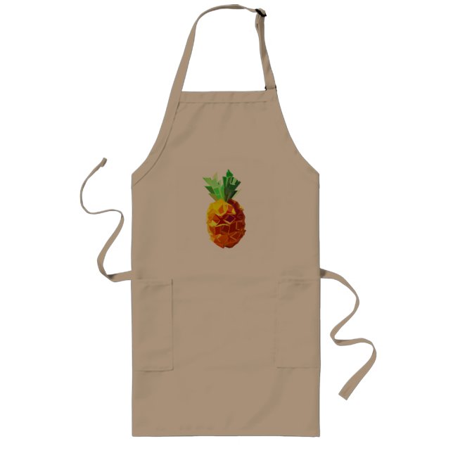 Ananas Apron Långt Förkläde (Framsidan)