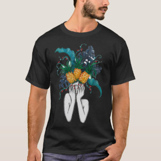 Ananas är i mitt huvud t shirt