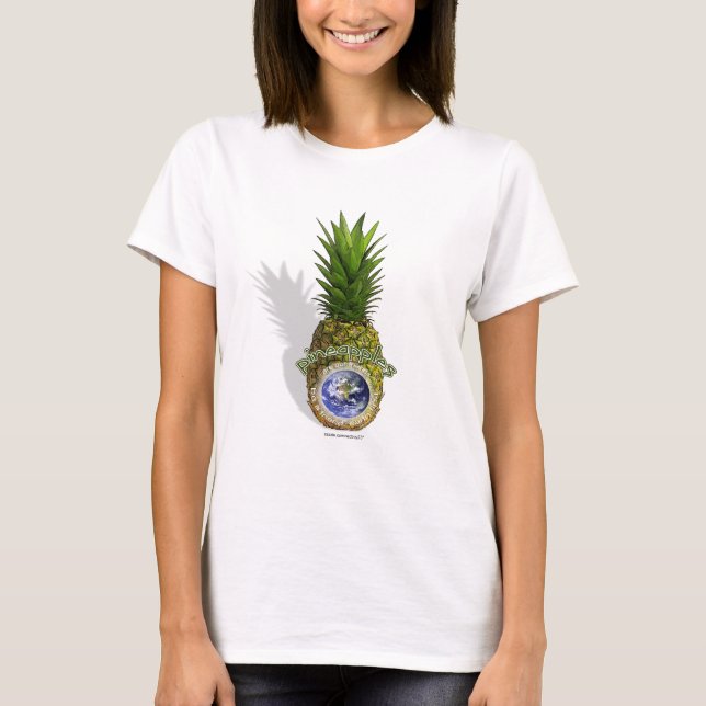 ananas är vår vän tee (Framsida)