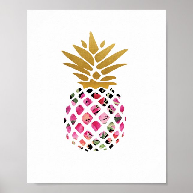 Ananas - Art Print - Decor Poster (Framsidan)