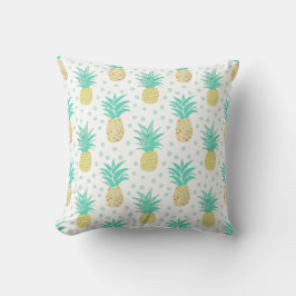Ananas Art Turcos Mönster Pillow Kudde