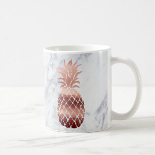 Ananas av ro guld kaffemugg