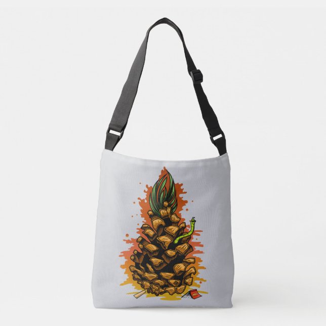 Ananas Axelväska (Framsida)