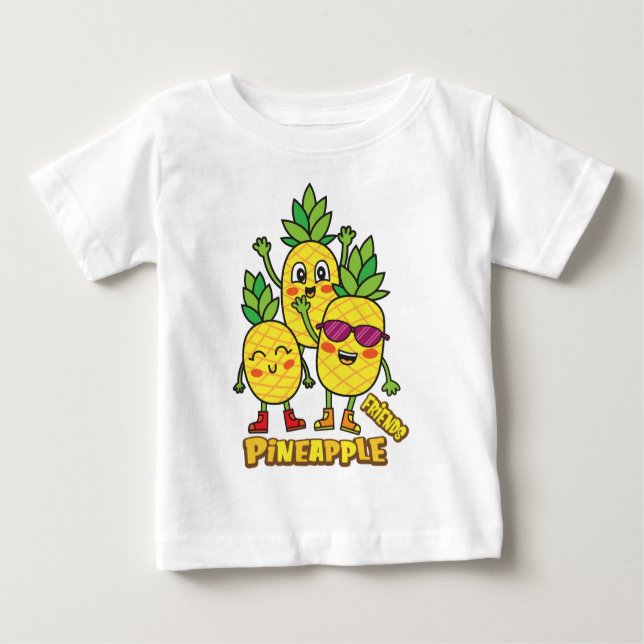 Ananas baby t shirt (Framsida)