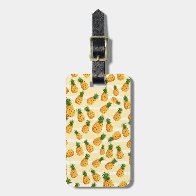 Ananas Bagagebricka (Vertikal Framsida)