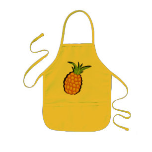 ananas barnförkläde