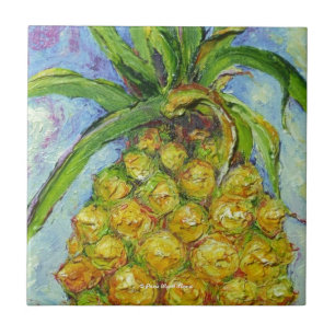 Ananas belägger med tegel kakelplatta