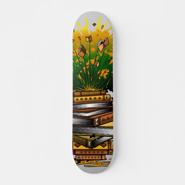 Ananas Bokar Mini Skateboard Bräda 18,5 Cm (Framsida)