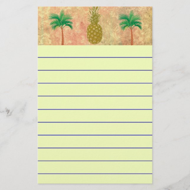 Ananas Brevpapper (Framsida)