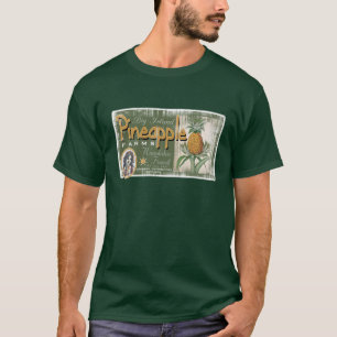 Ananas brukar mörk dräkt t shirt