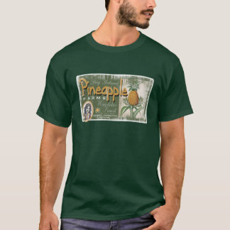 Ananas brukar mörk dräkt t shirt