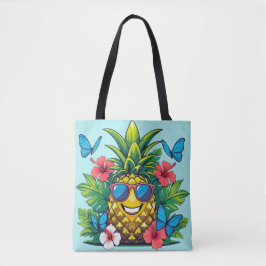 Ananas Butterfly Hibiscus Tygkasse