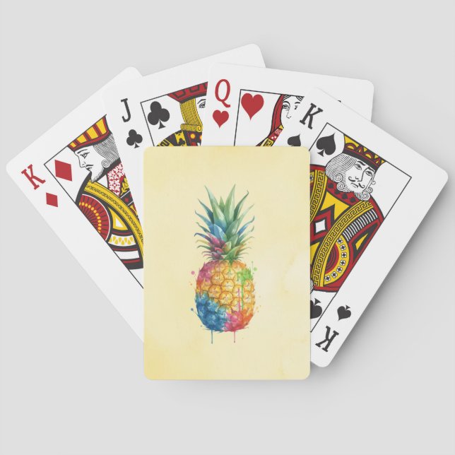 Ananas Casinokort (Baksidan)