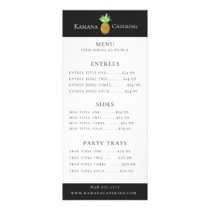Ananas Catering Meny