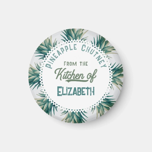 Ananas Chutney Magnet (Framsidan)