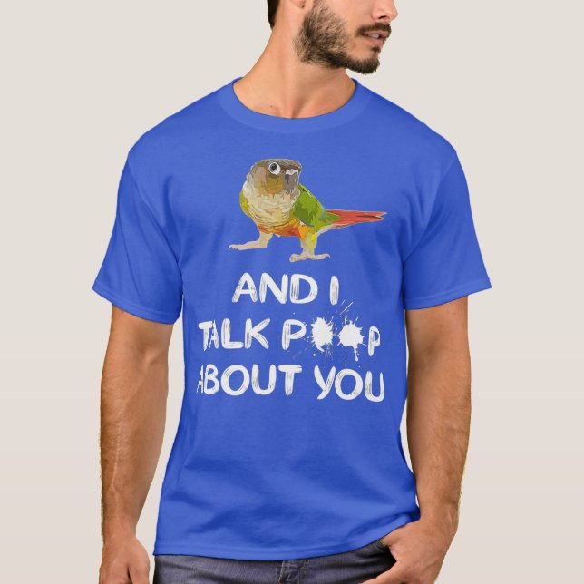 Ananas Conure Shirt I och Conure Talk Om T Shirt (Framsida)