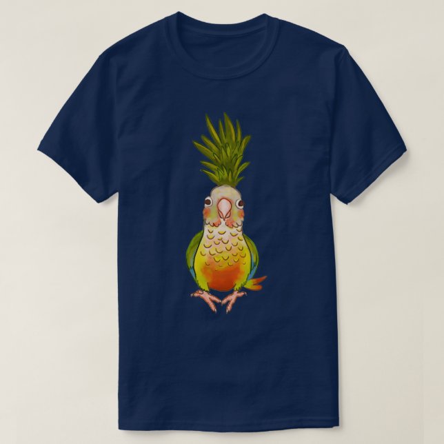 Ananas Conure T Shirt (Design framsida)