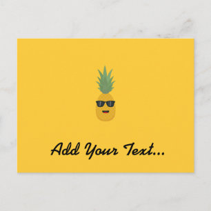 Ananas coola vykort