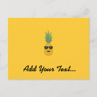 Ananas coola vykort
