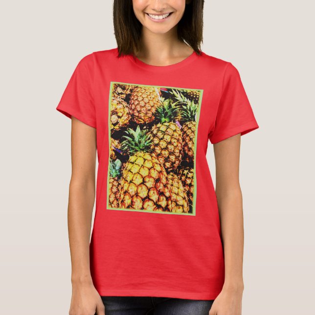 "Ananas" Cute Photo. Köp nu T Shirt (Framsida)