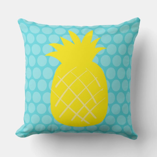 ananas Dekorativ kudde 20 tum x 20 tum (Framsida)