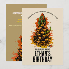 Ananas, den ultimata födelsedag inbjudningar