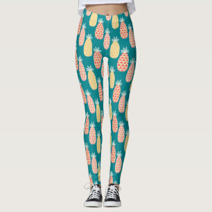 Ananas Doodle Mönster 2 Leggings
