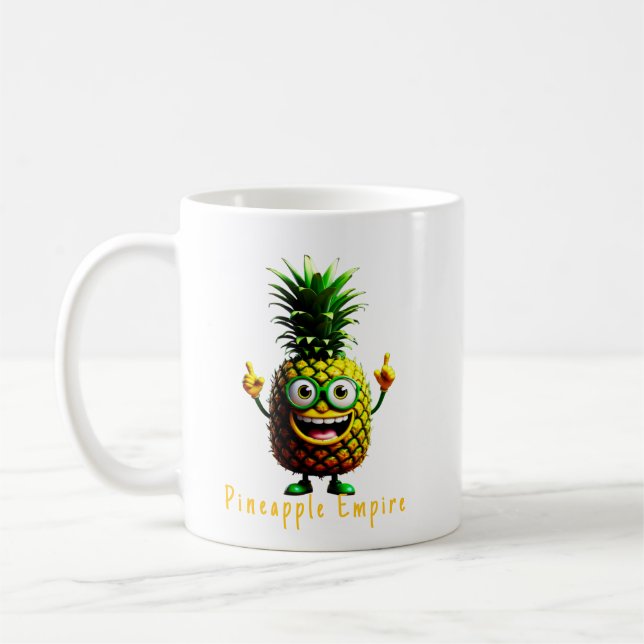 Ananas Dundee - Ananassaimperiet Kaffemugg (Vänster)