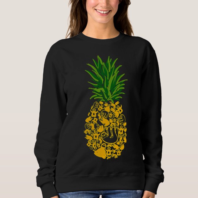 Ananas fack Anananas form Fort Fack T Shirt (Framsida)