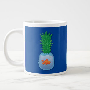Ananas Fisk Giant Coffee Mugg Jumbo Mugg