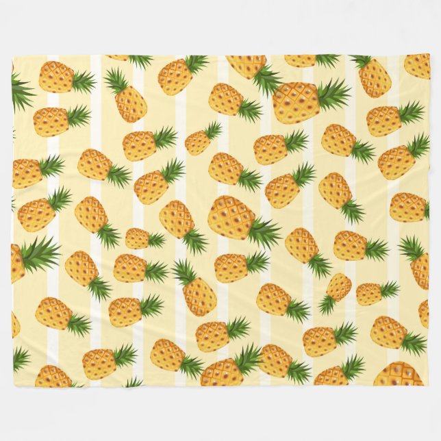 Ananas Fleecefilt (Framsidan (Horisontell))