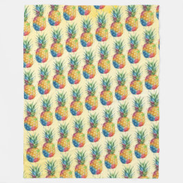 Ananas Fleecefilt