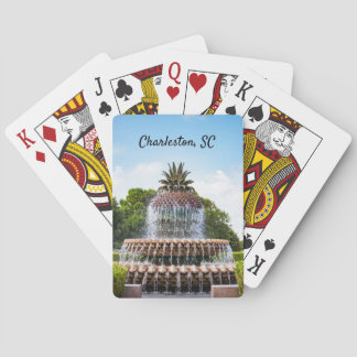 Ananas Fontän i Charleston, SC Casinokort