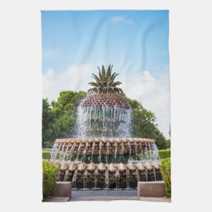 Ananas Fontän i Charleston, SC Kökshandduk