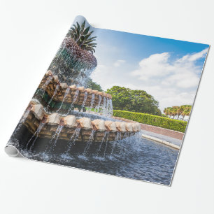 Ananas Fontän i Charleston, SC Presentpapper