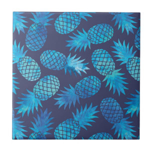Ananas för blåttTiefärg Kakelplatta