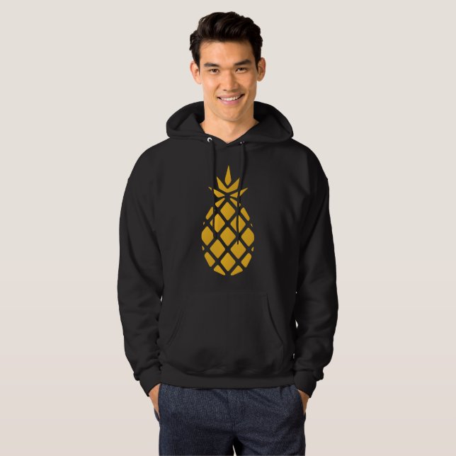 ananas, för manar hoodie (Hel framsida)