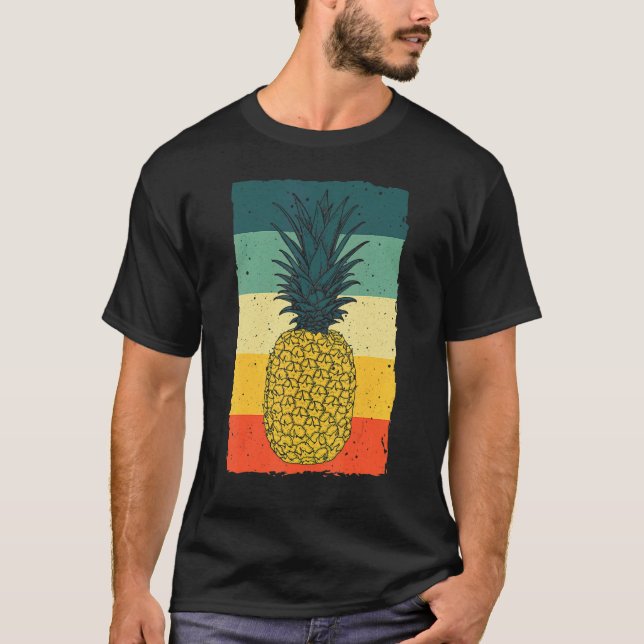 Ananas För manar kvinnor Pineapple Hawaiian Sommar T Shirt (Framsida)
