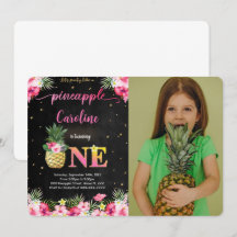 Ananas Foto Inbjudan